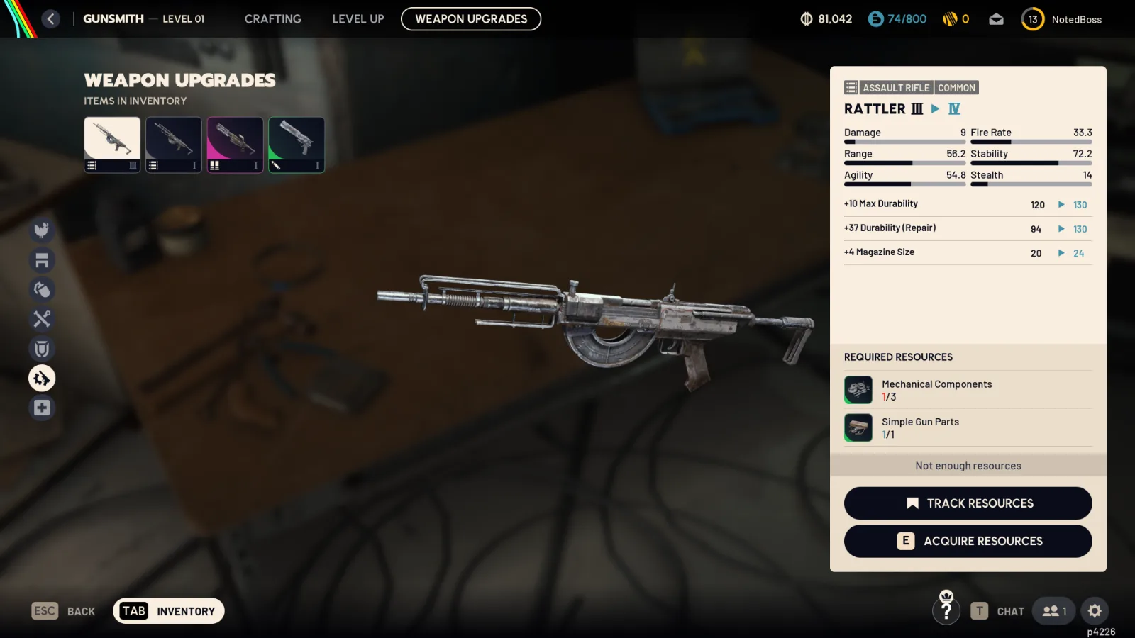 Progetti Mod in ARC Raiders S5: priorità a Grip, Stock e Silencer