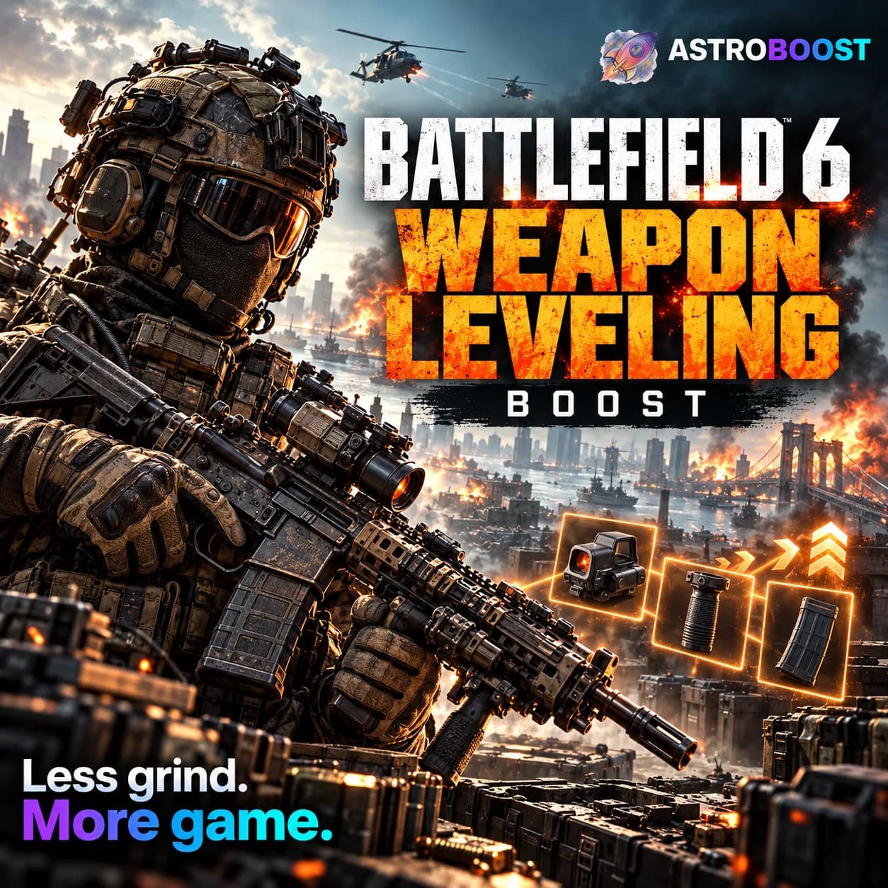 Battlefield 6 Weapon Leveling Boost
