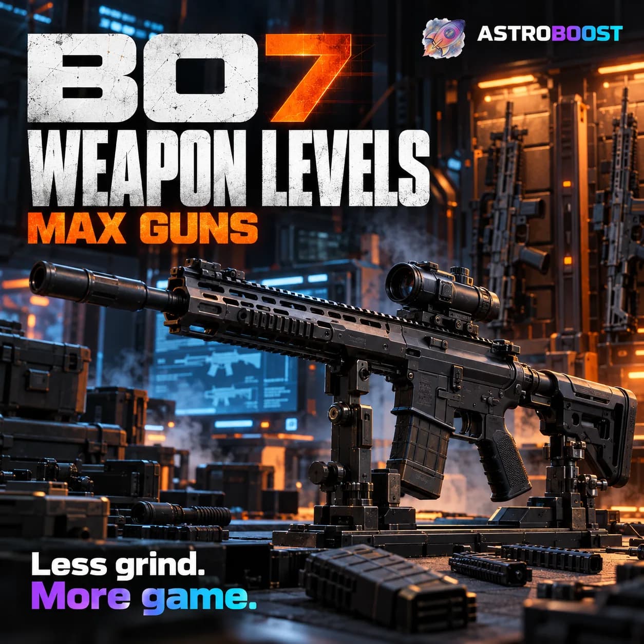 COD BO7 Weapon Levels Boost – Max Guns